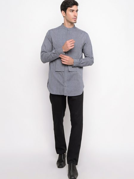 aksa shirt navy