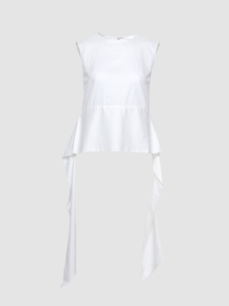 Sierra Sleeveless Blouse - White