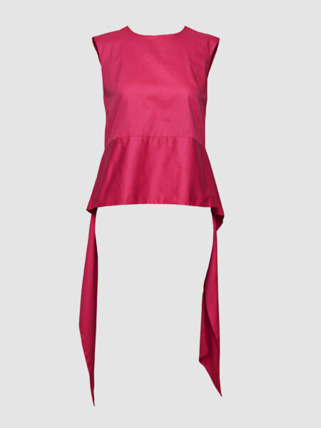 Sierra Sleeveless Blouse - Fuchsia