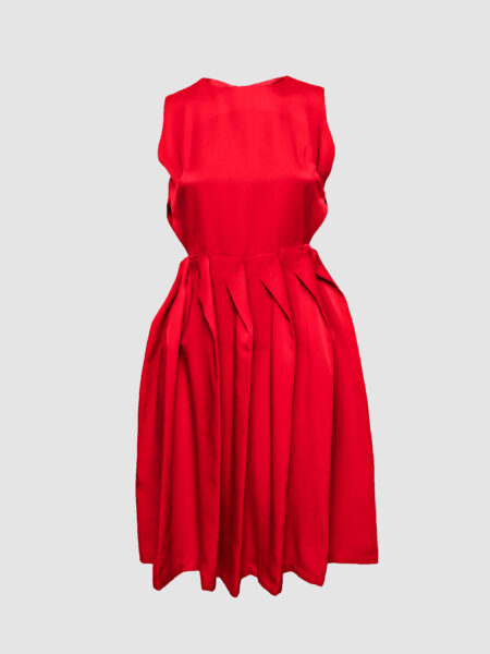 Blade Midi Dress - Red